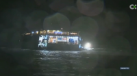 Rescate dun transbordador que encallou nas Canarias polo forte vento