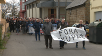 Protestan na rúa en Lugo contra a ocupación ilegal de vivendas