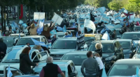 Manifestación multitudinaria na Arxentina contra a corentena