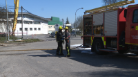 Os bombeiros continúan controlando o lume no polígono do Ceao, en Lugo