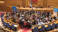 O Parlamento de Galicia acolle un pleno infantil organizado por Unicef