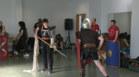 Adestramento nacional de gladiadores en Lugo, previo ao Arde Lucus
