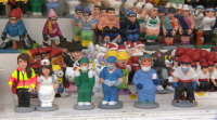 Máis dunha trintena de persoeiros incorpóranse ao catálogo de 'caganers' 2020