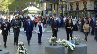 Barcelona lembra as vítimas dos atentados de hai tres anos en Cataluña