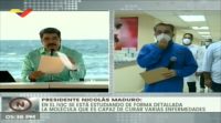 O presidente de Venezuela anuncia unha medicina que anula a covid-19