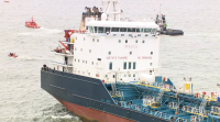 Salvamento Marítimo suspende o operativo para desencallar o Blue Star