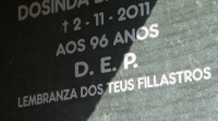 O único cemiterio de Galicia con todas as lápidas en galego