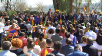 Albert Rivera marca distancia con Pedro Sánchez e Pablo Casado nun acto en Toledo