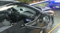Un ferido grave nun accidente de tráfico na estrada Caldas-Vilagarcía