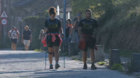 Máis de 2.000 peregrinos chegan a diario a Compostela este mes de agosto