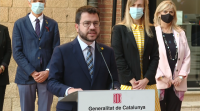 Aragonès reivindica o 1-O no cuarto aniversario: "Cataluña volverá votar"
