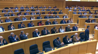 Os presupostos e Cataluña acaparan a última sesión de control no Senado