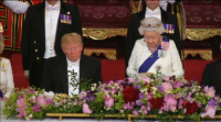 A monarquía británica desprega a súa pompa para recibir a Trump