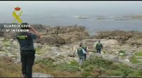 Deteñen seis percebeiros furtivos nunha redada contra o marisqueo ilegal no Val Miñor