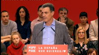 Sánchez apela en Alacante a "unha maioría ampla" para un goberno forte e estable