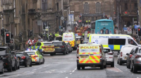 Morre un home abatido pola policía tras ferir cun coitelo seis persoas en Glasgow