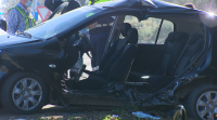 Unha persoa queda ferida grave nun accidente de tráfico en Guitiriz