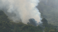 Arden cento cincuenta e cinco hectáreas en dúas parroquias de Quiroga
