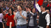 A reaparición de Pablo Iglesias marca o inicio da campaña de Unidas-Podemos