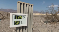 Vaga de calor no oeste dos EUA, onde o mercurio supera os 50 ºC