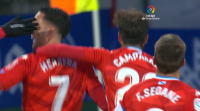 Cristian Herrera, o mellor goleador do Lugo en Segunda