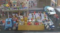 800 'clicks' de Playmobil nunha cidade de Nadal