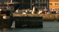 Aparece o corpo dun home aboiando no porto de Vigo