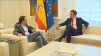 Sánchez e Iglesias reuníronse este luns para falar do "goberno de cooperación"