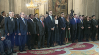 Os reis reciben os representantes de case 200 países no cumio de Madrid