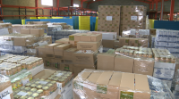 A Cruz Vermella vai repartir na provincia de Ourense 300.0000 quilos de alimentos