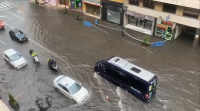 Precipitacións de 45 litros por metro cadrado en tres horas en Oviedo