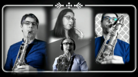 A banda de música de Santiago homenaxea os que velan pola saúde dos cidadáns