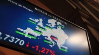 A bolsa española desínflase e reduce as ganancias iniciais