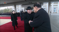 O líder de Corea do Norte chega a Pequín para reunirse co presidente Xi