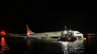 Investigan as causas polas que un avión caeu ao río na Florida con 143 persoas a bordo