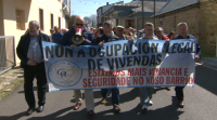 Veciños das Gándaras maniféstanse en contra da ocupación ilegal de casas