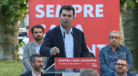 Gonzalo Caballero pecha campaña en Vilagarcía: "O voto progresista útil é o do PSOE"