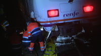 Sen feridos no descarrilamento dun tren entre Betanzos e Oza-Cesuras