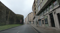 Percorremos Lugo, baleiro polo confinamento