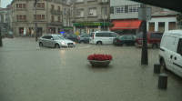 As tormentas tamén complicaron a circulación na provincia de Lugo, especialmente en Chantada