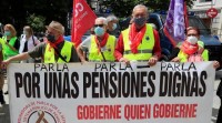 A pensión media galega mantense como a segunda máis baixa de España