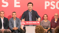 Gonzalo Caballero pecha campaña en Ourense e Pedro Sánchez en Valencia