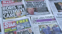 Boris Johnson, estable e tratado con osíxeno