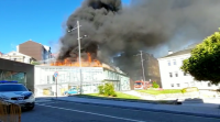 Un lume queima completamente a cuberta da Casa da Música en Chantada