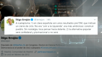 Errejón fala de peche de ciclo en Unidas Podemos tras a debacle electoral e Isa Serra chama á reflexión