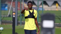 Dembélé volve aos adestramentos despois de seis meses