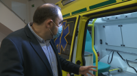 Ambulancias ourensás no norte de Europa