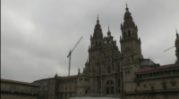 As campás da Catedral de Santiago soaron polas vítimas do coronavirus