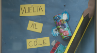 Ilusión e nervios a un día de comezaren as clases en infantil e primaria