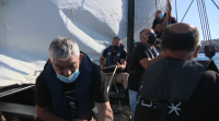 Peregrinar navegando a bordo do volanteiro da Guarda